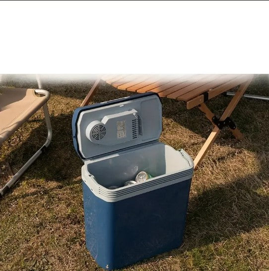 Glacière Électrique Portable 12V/220V – Réfrigérateur de Voyage pour Voiture, Camping, Pique-nique ou Bureau – Grande Capacité Isotherme