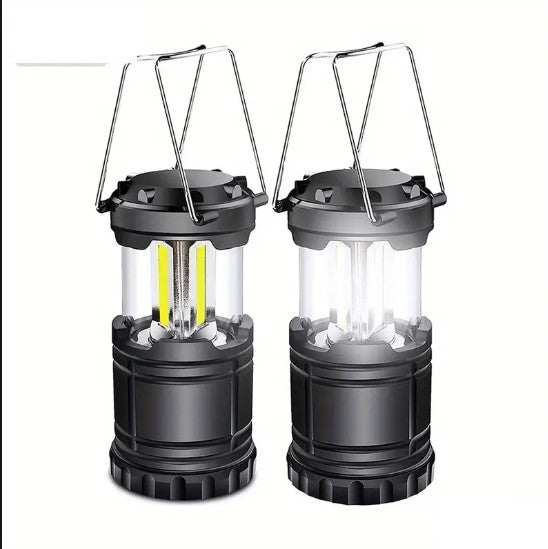 Lanterne LED Rechargeable Compacte et Extensible – Éclairage Puissant 360° pour Camping, Randonnée ou Urgences – Collection Lampes de Poche