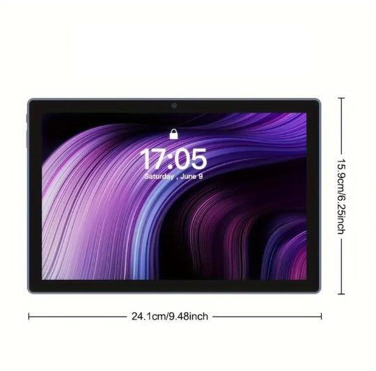 Pack Clavier Sans Fil + Souris Bluetooth avec Étui – Compatible Tablette Android 15, 12Go RAM