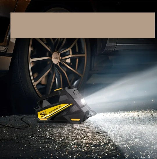 Compresseur d’Air Électrique 150 PSI – Gonfleur Portable avec Écran LCD pour Voiture, Moto et Vélo