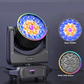 Projecteur LED Moving Head avec Zoom – Éclairage DJ 380W Pro, Tête Mobile DMX pour Soirées & Événements