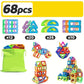 Blocs de Construction Magnétiques Colorés – Kit de Formes Géométriques pour Assemblage Créatif et Modélisation