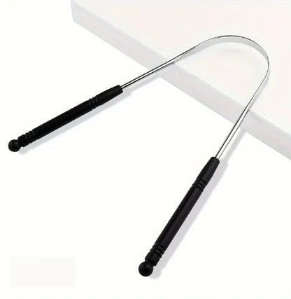 Grattoirs à Langue en Acier Inoxydable – Lot de 6 Nettoyeurs de Langue Colorés pour une Haleine Fraîche