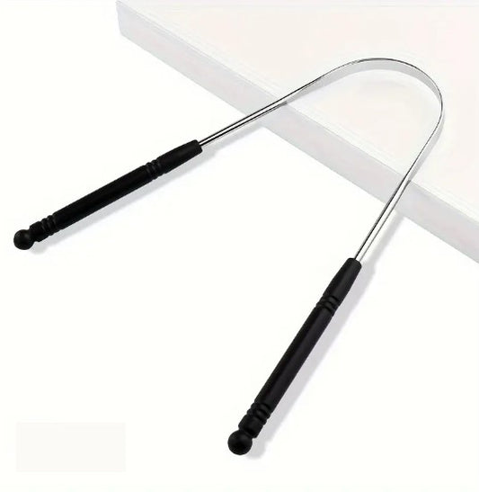 Grattoirs à Langue en Acier Inoxydable – Lot de 6 Nettoyeurs de Langue Colorés pour une Haleine Fraîche