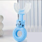 Brosse à Dents en U pour Enfant – Design Ludique en Silicone Souple pour un Brossage Facile et Amusant