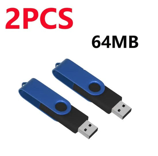 Clé USB  (Lot de 2) – Petite Capacité de Stockage pour Tests, Sécurité et Transferts Légers
