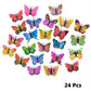 Papillons Fluorescents Multicolores