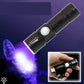 Lampe Torche UV 501 à LED avec Zoom Réglable – Détecteur de Taches et de Faux Billets – 1 Pièce – Collection Lampes de Poche