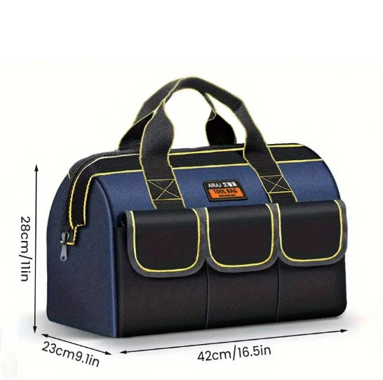 Sac à Outils Professionnel en Tissu Oxford – Grande Capacité, Poches Multiples et Poignées Renforcées – Collection Boîtes à Outils et Accessoires