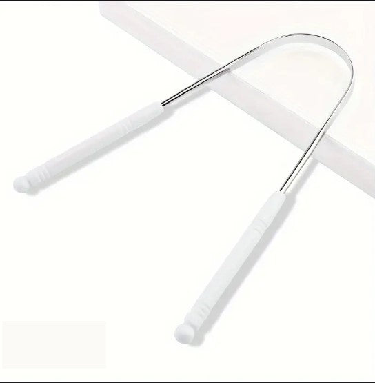 Grattoirs à Langue en Acier Inoxydable – Lot de 6 Nettoyeurs de Langue Colorés pour une Haleine Fraîche