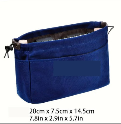 Organiseur de Sac Multifonction – Pochette de Rangement avec Compartiments pour Sac à Main ou Voyage