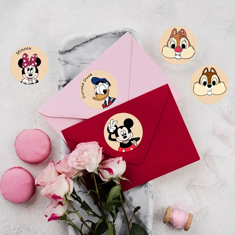 Autocollants Disney Classiques – Stickers Mickey, Minnie, Donald, Winnie & Amis pour Ordinateur Portable et Tablette