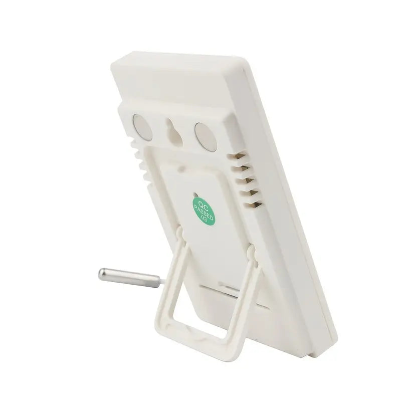 Thermomètre Numérique avec Sonde Filaire – Mesure Précise de la Température Intérieure et Extérieure | Écran LCD Clair