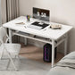 Bureau Blanc Pliable Moderne – Table de Travail Minimaliste pour Bureau à Domicile ou Étudiant