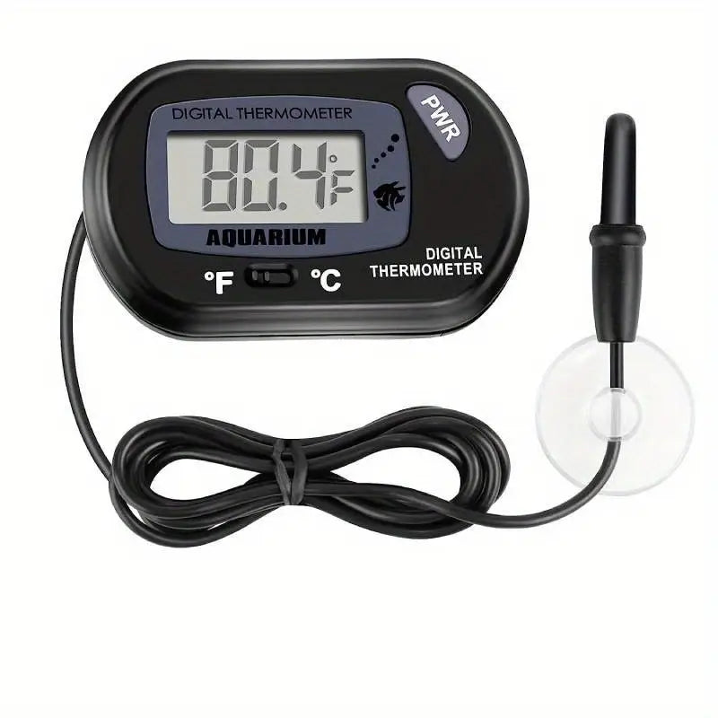 Thermomètre Digital Aquarium – Lot de 2 | Précision Haute Sensibilité & Sonde Étanche – Mesure Température de l’Eau en °C/°F