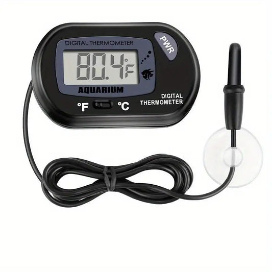 Thermomètre Digital Aquarium – Lot de 2 | Précision Haute Sensibilité & Sonde Étanche – Mesure Température de l’Eau en °C/°F