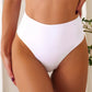 Bas de Bikini Taille Haute Femme – Coupe Gainante et Confort Été