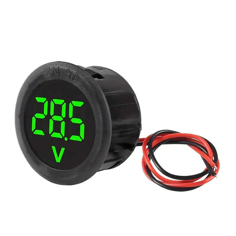 Voltmètre Digital LED 28.2V – Indicateur de Tension Précis pour Applications d’Électronique Industrielle