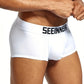 Boxer sexy homme – Sous-vêtement moulant SEEINNER confortable et séduisant