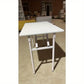 Bureau Blanc Pliable Moderne – Table de Travail Minimaliste pour Bureau à Domicile ou Étudiant