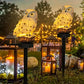 Statue Solaire Hibou Lumineux – Sculpture de Jardin Décorative LED Étanche pour Extérieur