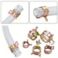 Lot de Colliers de Serrage à Ressort – Fixations Métalliques Robustes pour Tuyaux et Raccords Industriels