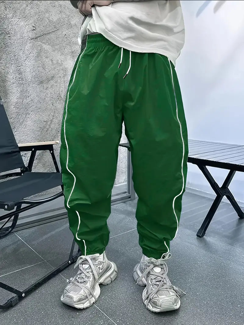 Pantalon de sport homme – Jogging décontracté beige – Confort léger pour entraînement & streetwear