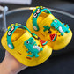 Chaussures bébé garçon dino colorées – Sabots légers antidérapants été pour enfants