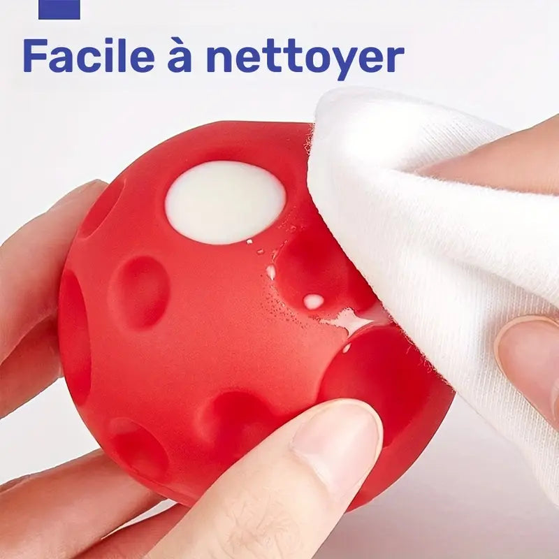 Balles sensorielles pour bébé – Jouets d’éveil texturés et colorés pour développement tactile