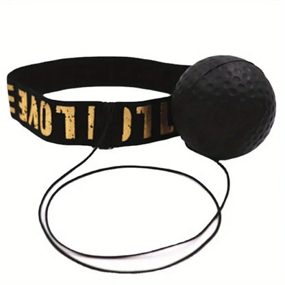 Balle de réflexe avec bandeau – Accessoire d’entraînement boxe, MMA et fitness pour améliorer vitesse et coordination