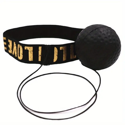 Balle de réflexe avec bandeau – Accessoire d’entraînement boxe, MMA et fitness pour améliorer vitesse et coordination