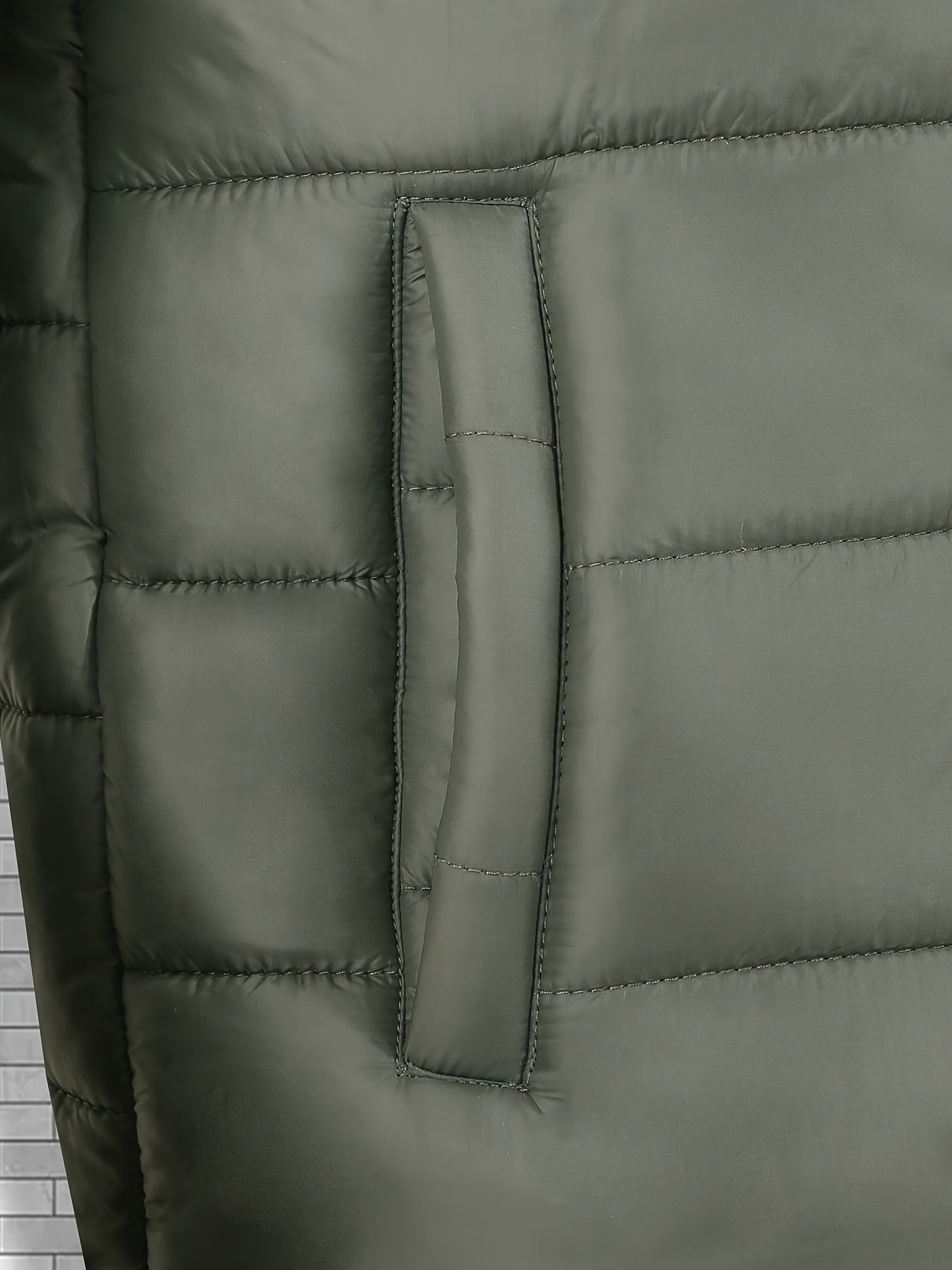 Fat Brother Plus Size Homme Extérieur Coupe-Vent Épaissi Chaud