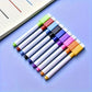 Feutres effaçables pour tableau blanc – Lot de 8 stylos magnétiques avec gomme intégrée – Couleurs assorties