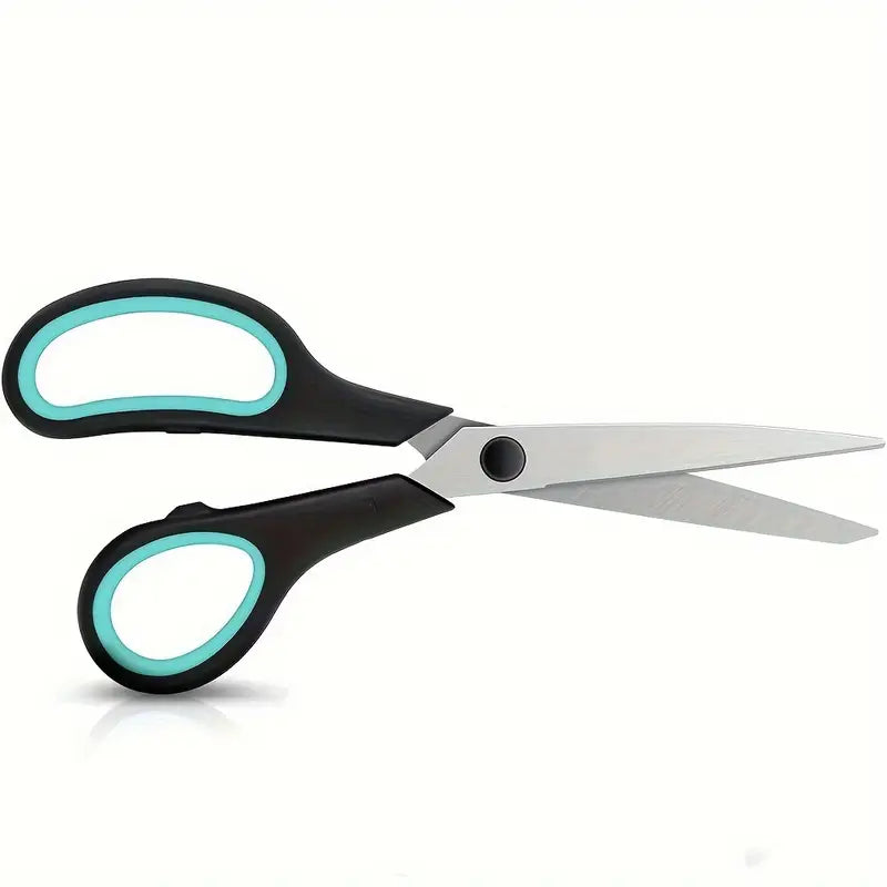 Ciseaux de bureau ergonomiques pour couture et bricolage – Lames en acier inoxydable ultra-tranchantes