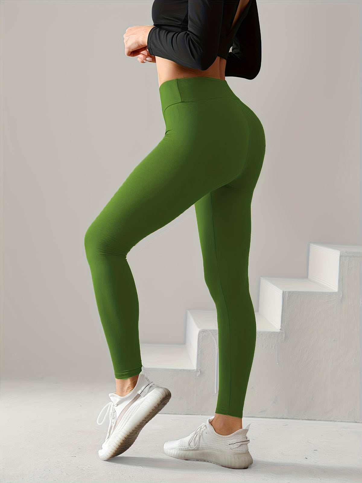 Pantalon de yoga intégral taille haute pour femme
