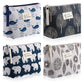 Trousse de toilette imprimée  Pochette maquillage et accessoires voyage