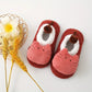Chaussettes chaussons bébé animaux – Bas d’hiver doux et antidérapants