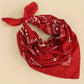 Bandana homme bleu marine à motifs paisley – Écharpe légère et tendance pour style urbain