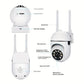 Caméra de surveillance Wi-Fi extérieure HD 2MP – Vision nocturne couleur et infrarouge, détection de mouvement, audio bidirectionnel