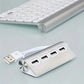 Hub USB 2.0 à 4 Ports – Adaptateur Multiport Compact pour PC et Ordinateur Portable | Hubs et Adaptateurs