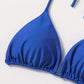 Bikini Femme 2 Pièces à Nouer – Maillot de Bain Triangle Dos Nu, Style Plage & Été Séduisant
