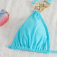 Bas de bikini à maillons dorés – Coupe échancrée et détails glamour pour un été éclatant
