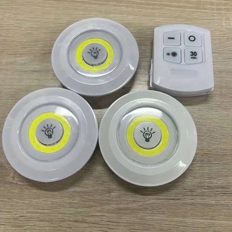 Lot de 3/6 Lampes LED Tactiles avec Télécommande – Éclairage Sans Fil Intelligent à Intensité Réglable