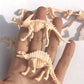 Mini Squelettes de Dinosaures en Plastique – Modèles 3D Éducatifs pour Projets et Décoration