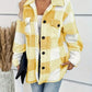 Surchemise Femme à Carreaux Effet Mouton – Veste Douillette et Tendance pour l’Hiver