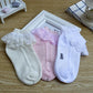 Chaussettes bébé dentelle – Bas doux et élégants pour filles, confortables au quotidien
