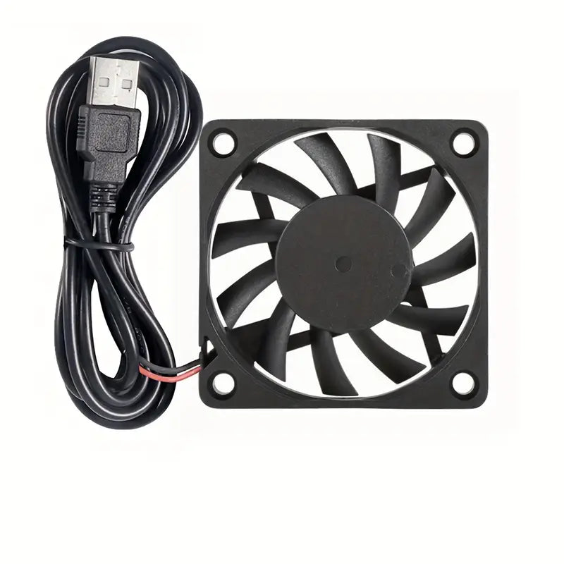Ventilateur USB de Refroidissement PC – Ventilo Silencieux 80mm pour Boîtier, Router, Console et DIY | Composants Informatiques