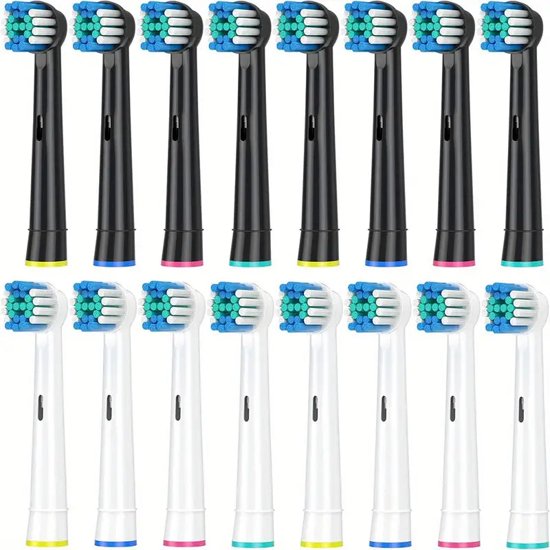 Têtes de Brosse à Dents Électrique Compatibles Oral-B – Pack de 8 Recharges pour Nettoyage en Profondeur
