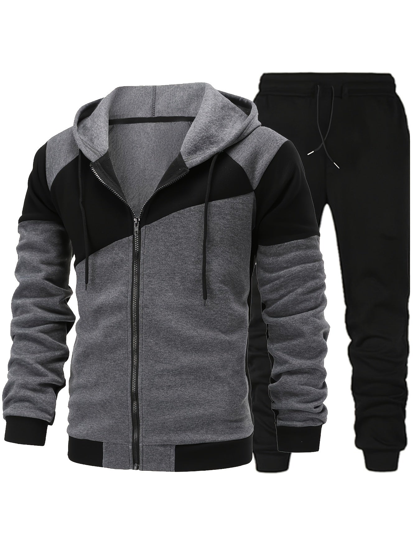 Ensemble Sweat à Capuche Zippé Homme Automne/Hiver
