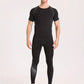 T-shirt de sport homme compression – Respirant & extensible – Idéal musculation, running et fitness